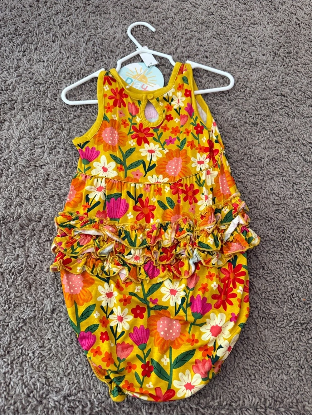 Little Sleepies bright floral